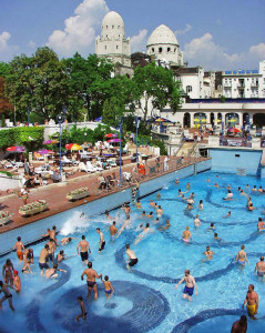 Gellert Spa Outdoor Bath Pools